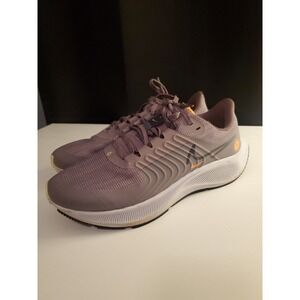Nike Air Zoom Pegasus Running Shoes 8.5 Women Purple Smoke Gym Work out athletic